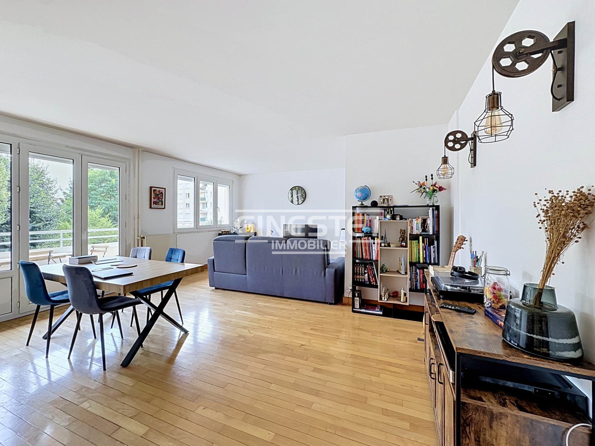 TROYES - APPARTEMENT T5 AVEC BALCON ET GARAGE VENDU LOUÉ